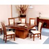 COMEDOR RECTANGULAR PORTOALEGRE CON 6 SILLAS 165